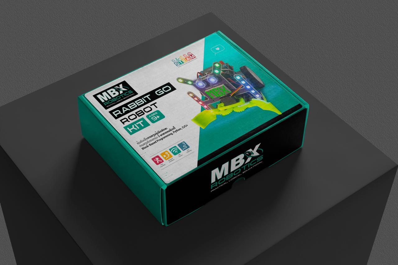 MBX Robotics RabbitGo Robot Kit retail box, ages 9 and up